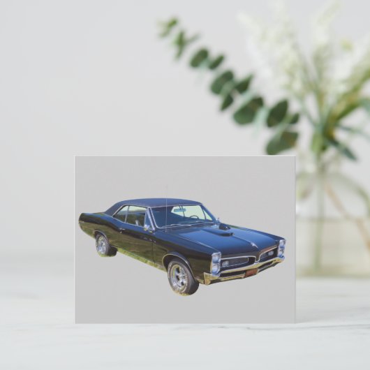 Pontiac GTO-spier Briefkaart (Staand voorkant)