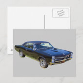 Pontiac GTO-spier Briefkaart (Voorkant / Achterkant)