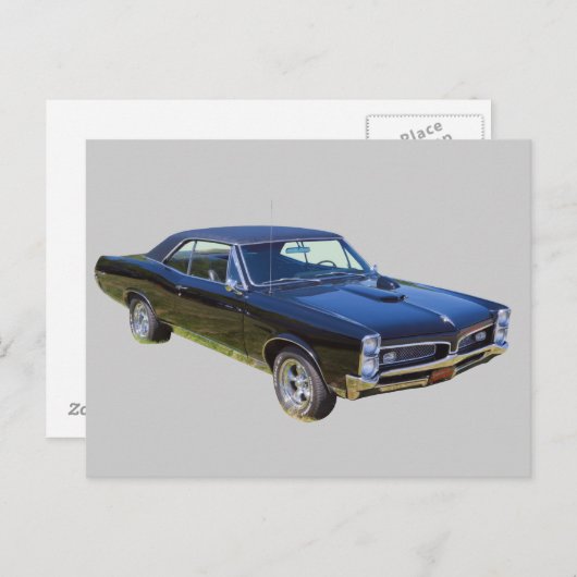 Pontiac GTO-spier Briefkaart (Voorkant / Achterkant)