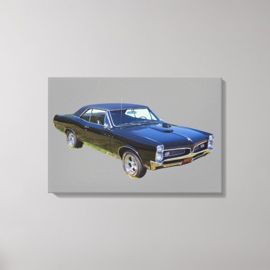 Pontiac GTO-spier Canvas Afdruk (Voorkant)