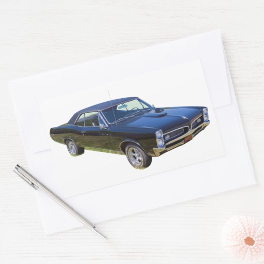 Pontiac GTO-spier Rechthoekige Sticker (Envelop)