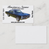 Pontiac GTO-spier Visitekaartje (Voorkant / Achterkant)