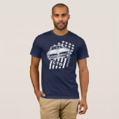 Pontiac GTO Stars & Stripes T-shirt (Voorkant volledig)