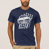 Pontiac GTO Stars & Stripes T-shirt (Voorkant)