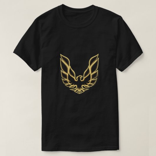 Pontiac - Iconische vuurvogel T-shirt (Design voorkant)
