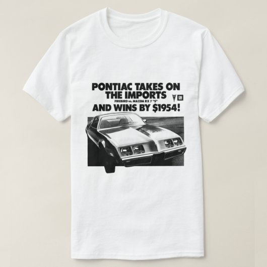 Pontiac neemt de invoer van Smokey en de bandit ov T-shirt (Design voorkant)