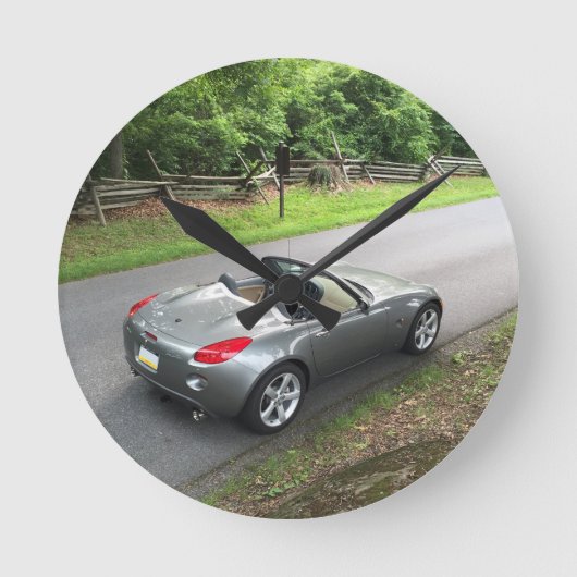 Pontiac Solstice Ronde Klok (Voorkant)