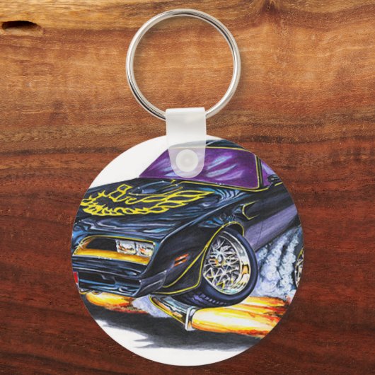 pontiac trans am art sleutelhanger (Voorkant)