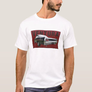 Pontiac Ventura Achterste Uitzicht op T-shirt. T-shirt