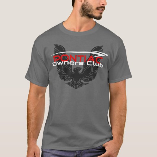 PontiacOseigenaarsClub Firebird T-shirt (Voorkant)