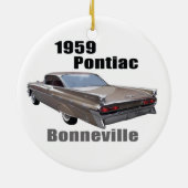 PONTIACS 1957 & 1959 KERAMISCH ORNAMENT (Achterkant)