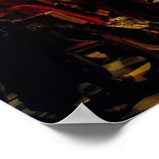 Pontius Pilate presenteert een gedupeerd Jezus Pos Poster (Hoek)