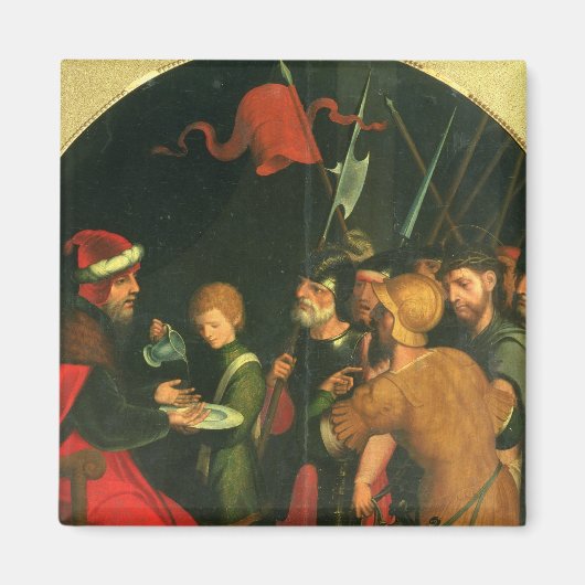 Pontius Pilate was zijn handen aan het wassen Magneet (Voorkant)