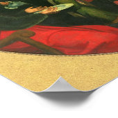 Pontius Pilate was zijn handen aan het wassen Poster (Hoek)