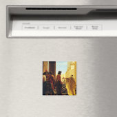 Pontius Pilatus presenteert een gesel Jezus aan Je Magneet (Insitu (Vaatwasser))