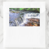 Pontneddfechan Herfsten Walking Trail - Wales Rechthoekige Sticker (Tas)