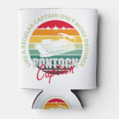 Ponton Captain Gift Regular Captain Only meer Dru Blikjeskoeler (Voorkant)