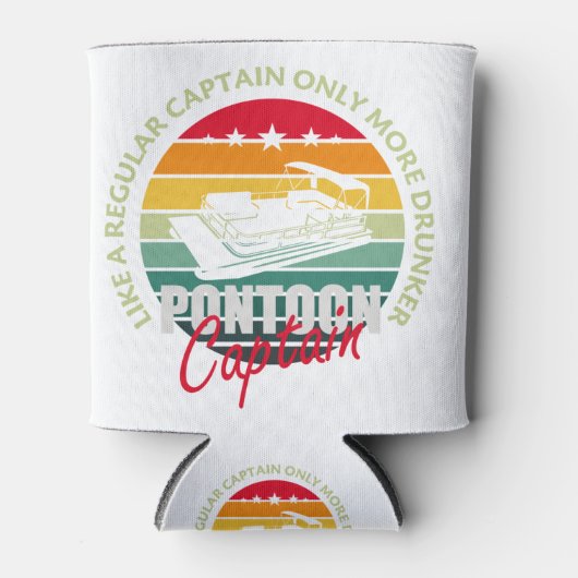 Ponton Captain Gift Regular Captain Only meer Dru Blikjeskoeler (Voorkant)