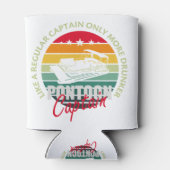 Ponton Captain Gift Regular Captain Only meer Dru Blikjeskoeler (Achterkant)