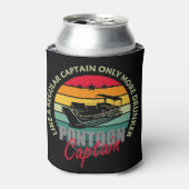 Ponton Captain Gift Regular Captain Only meer Dru Blikjeskoeler (Blikje Voorkant)