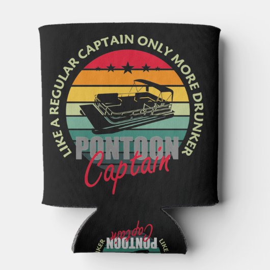 Ponton Captain Gift Regular Captain Only meer Dru Blikjeskoeler (Achterkant)