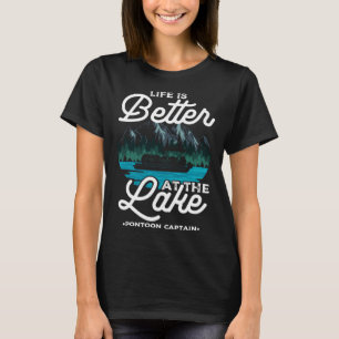 Ponton Gevist boot zeilboot boten Pontonboot T-shirt