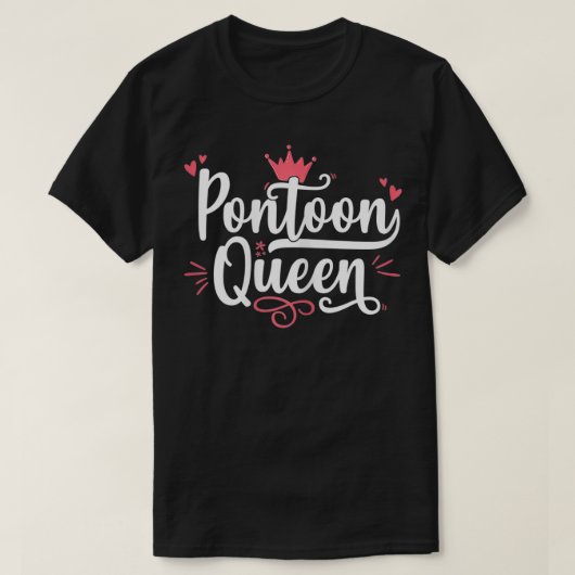 Ponton Grappig Boot Gift T-shirt (Design voorkant)