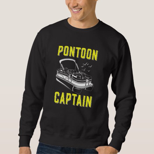 Ponton Kapitein Boatsmen Woonboot Trui (Voorkant)