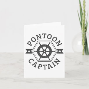 Pontonkapitein - Pontooning Boat Nautical Kaart