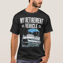 Pontonneer Mijn Pensioenvoertuig Grappig Zeilen T-shirt