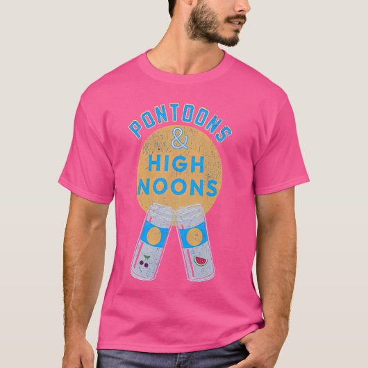 Pontons en High Noons Girls Trip Lake T-shirt (Voorkant)