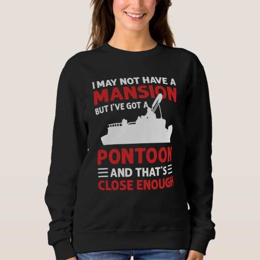 Pontonvaren Pontonbootkapitein Trui (Voorkant)