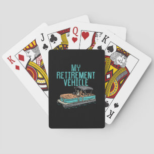 Pontoon Boat - Mijn Pensioenvoertuig Pokerkaarten