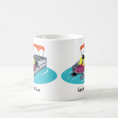 Pontoon Boat persoonlijke koffie-Mok Koffiemok (Center)