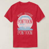 Pontoon Boat T-shirt (Design voorkant)