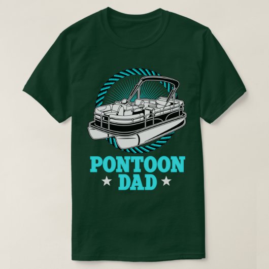 Pontoon Boating Essential TShirt (Design voorkant)