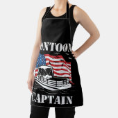Pontoon Captain American Flag Pontoon Boat Lover Schort (Insitu)