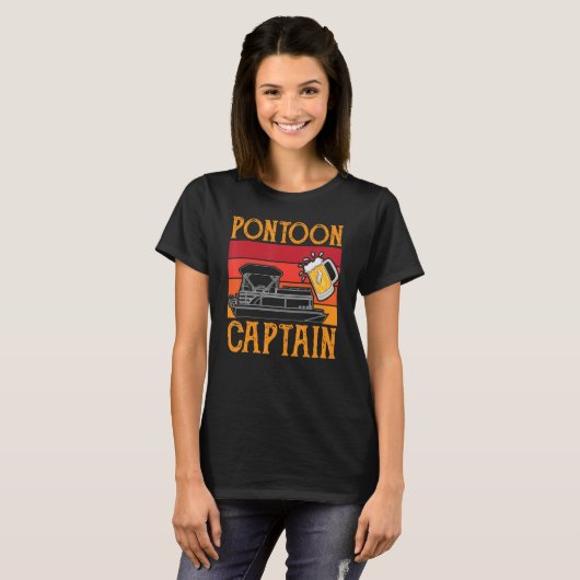 Pontoon Captain T-shirt (Voorkant volledig)