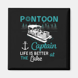 Pontoon Kapitein Leven Is Beter Bij De Ponton Magneet