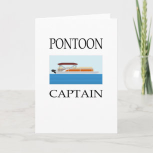 Pontoon Kapitein T-Shirt Kaart