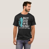 Pontoon Kapitein Vaart T-Shirt (Voorkant volledig)