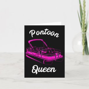 Pontoon Koningin Pontoon Kapitein Pontonisten Fees Kaart