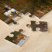 Pontoon Lake Québec. Legpuzzel (Zijkant)