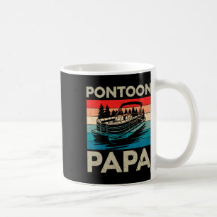 Pontoon Papa Recto Boot Kapitein Pontoon Eigenaar  Koffiemok