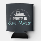 Pontoon Party in slow motion Blikjeskoeler (Achterkant)