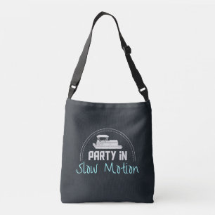 Pontoon Party in slow motion Crossbody Tas