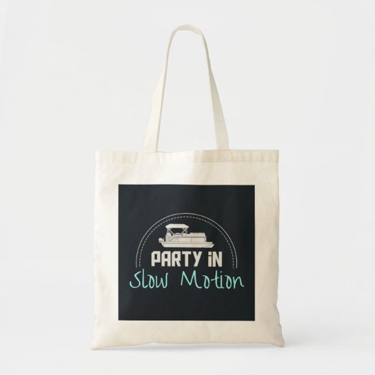 Pontoon Party in slow motion Tote Bag (Voorkant)