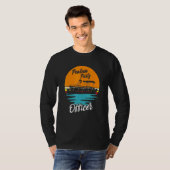 Pontoon Party-on-film Boeing - Retro Sunset B T-shirt (Voorkant volledig)