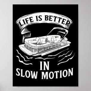 Pontoon Pontoon Toon Pantoon Pontoon Boat Lake Poster