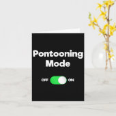 Pontoon-varen is grappig - Pontoon-modus  Kaart (Gele Bloem)